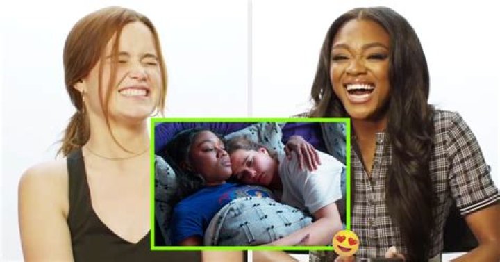 Imani Lewis with her co-star Sarah Catherine Hook Imani Lewis with her co-star Sarah Catherine Hook